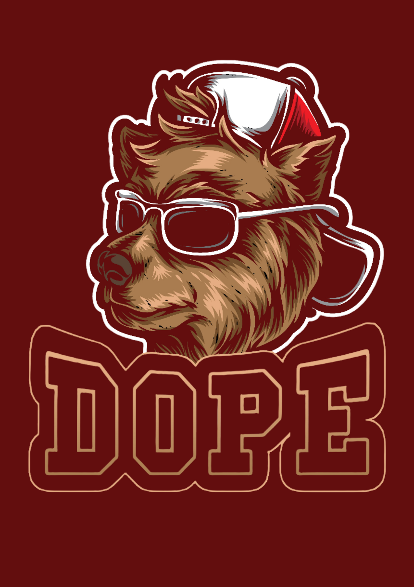 Round Neck - Maroon - M1002