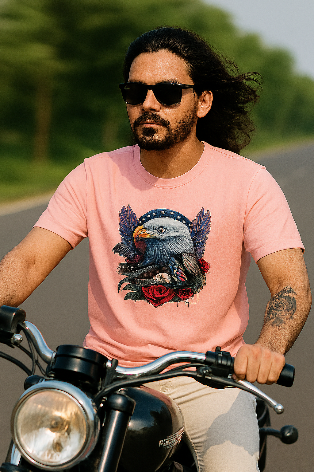 Round Neck - Pink - 1002