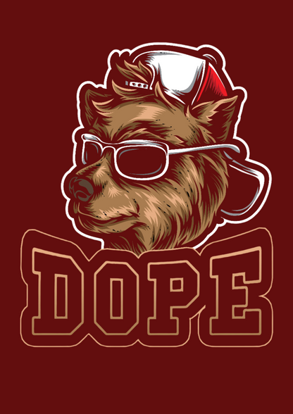 Round Neck - Maroon - M1002