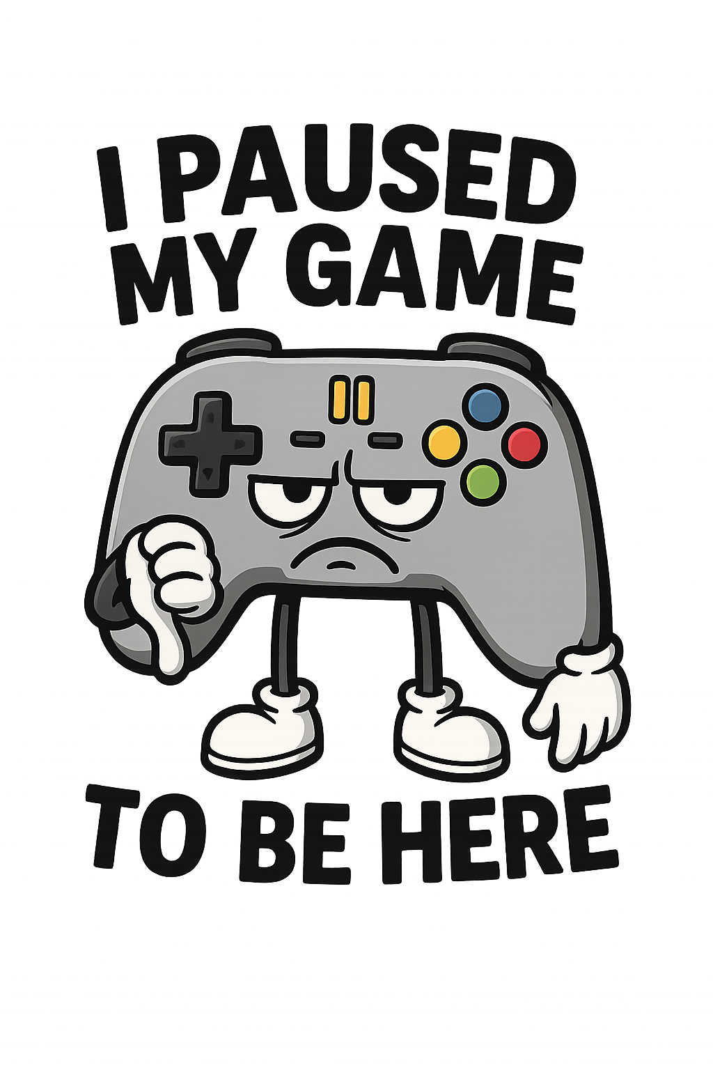 Round Neck - Grey - G1001