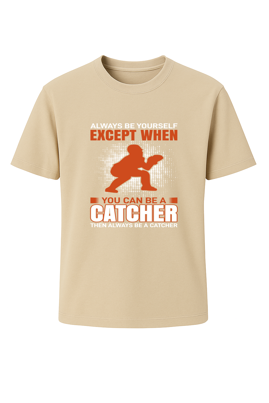 Round Neck - Beige - B1001