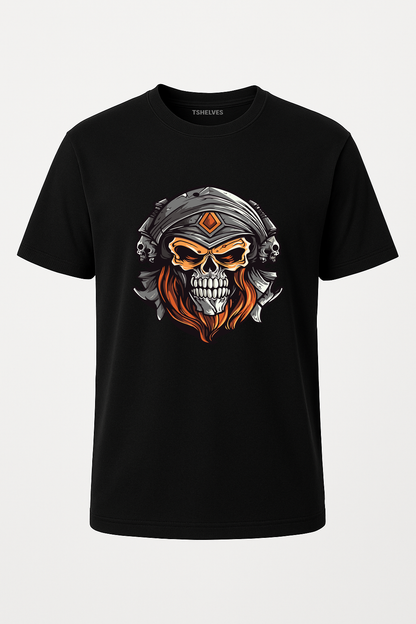 Round Neck - Black - B1002