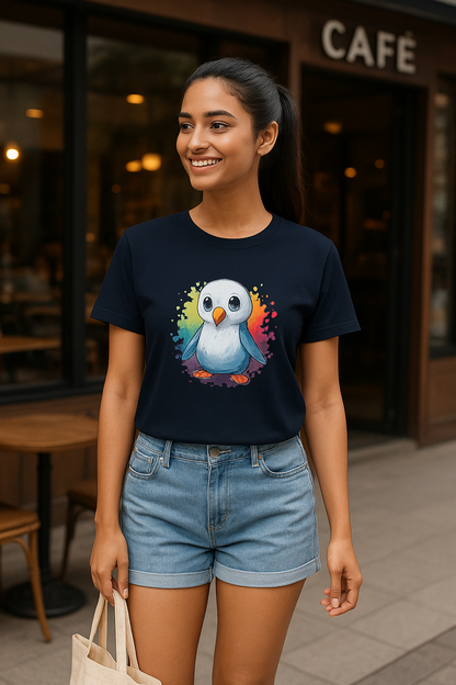 Round Neck - Navy for Women