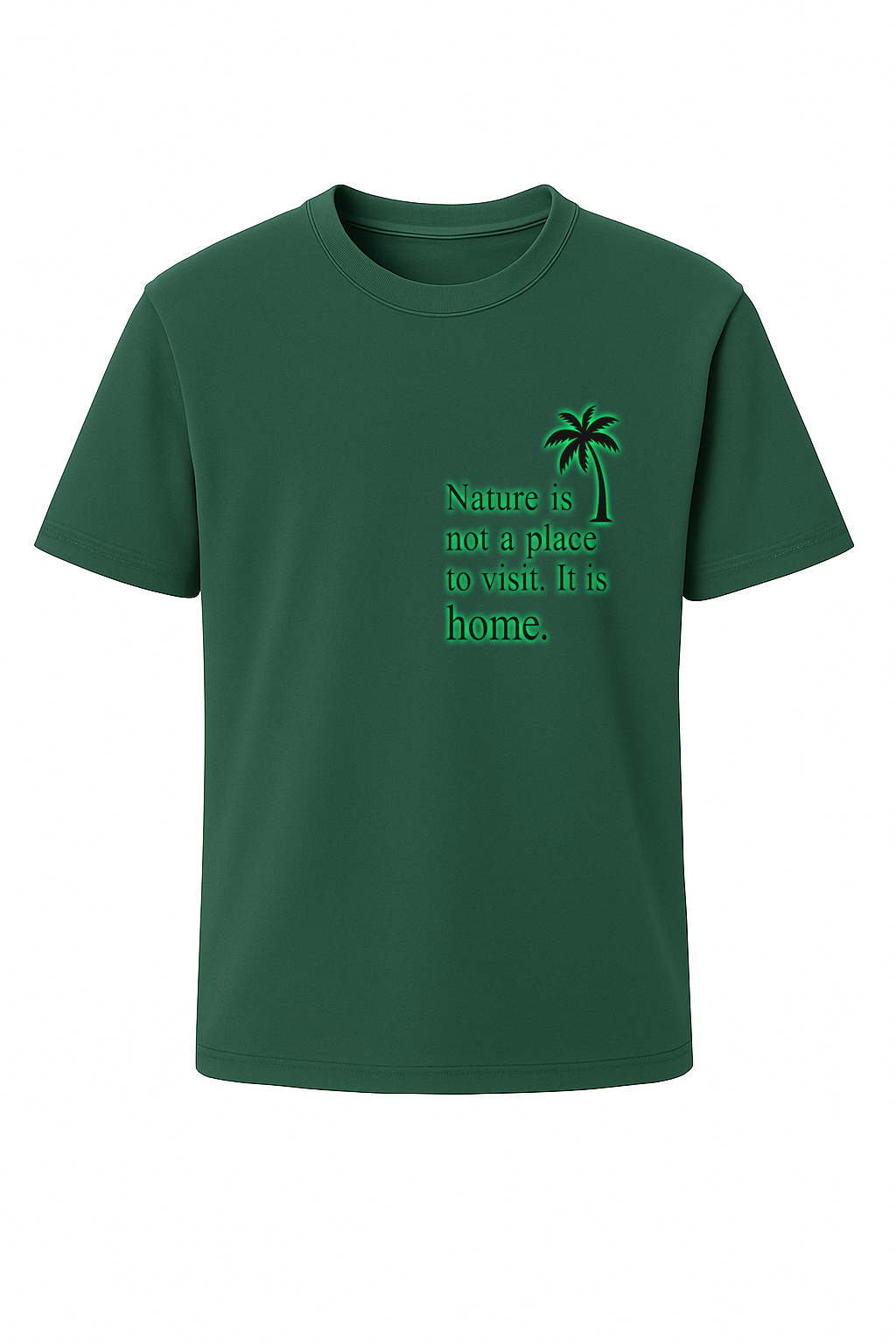 Round Neck - Dark Green