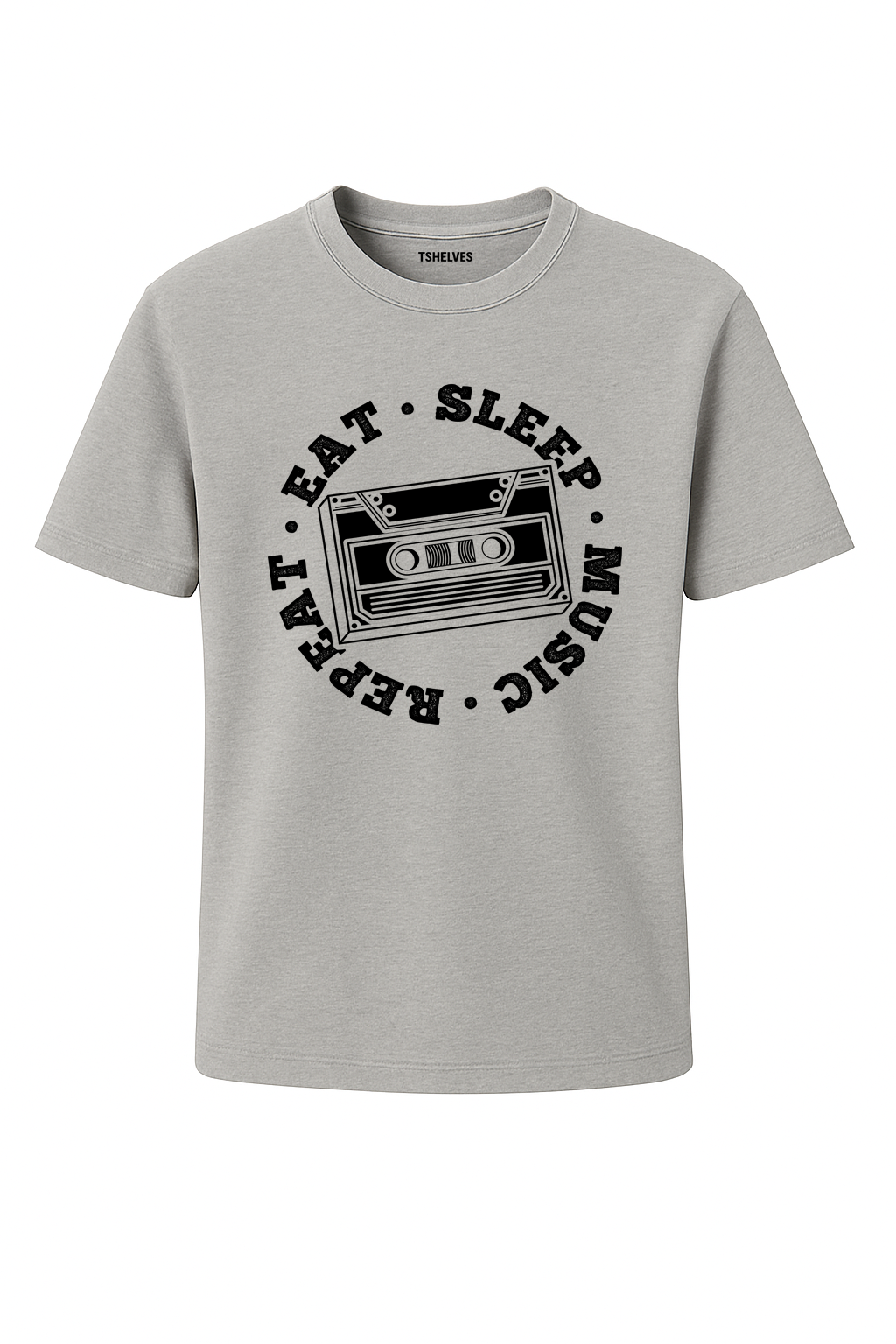 Round Neck - Grey - G1002