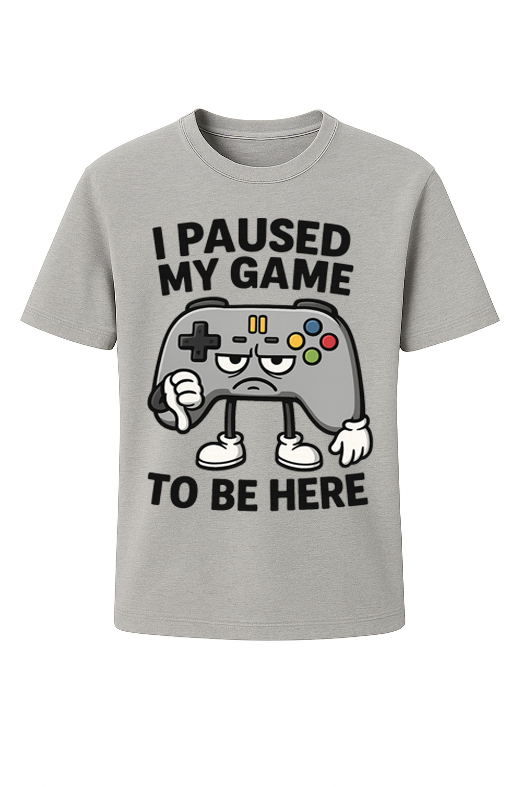 Round Neck - Grey - G1001