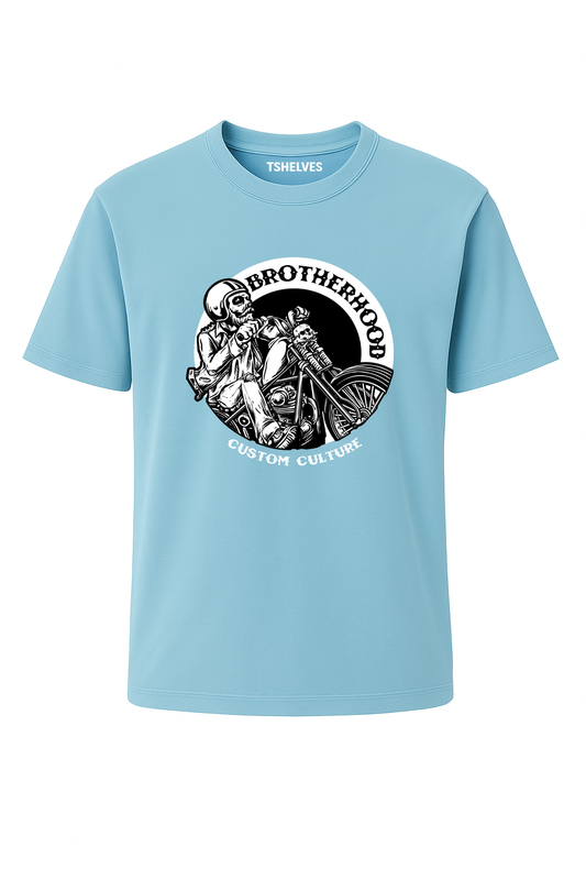 Round Neck - Light Blue - LB1001