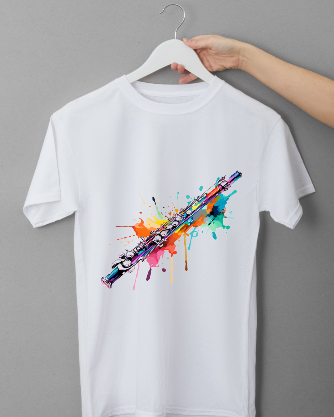 Round Neck - White for Women