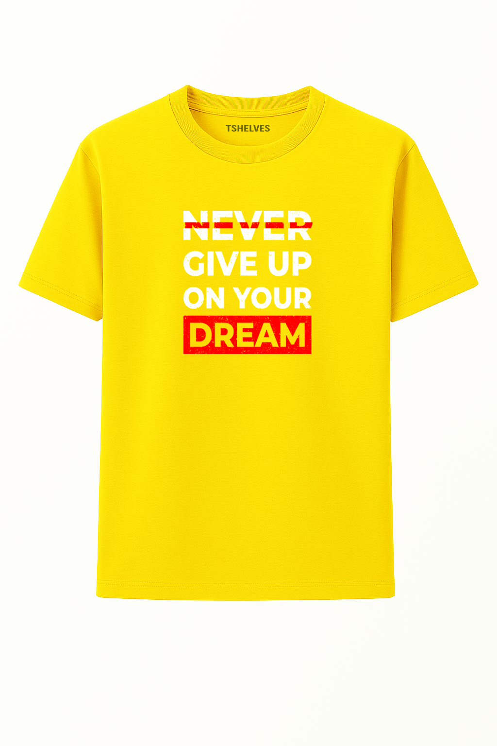 Round Neck - Yellow for Women