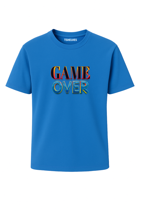 Round Neck - Blue - 1001