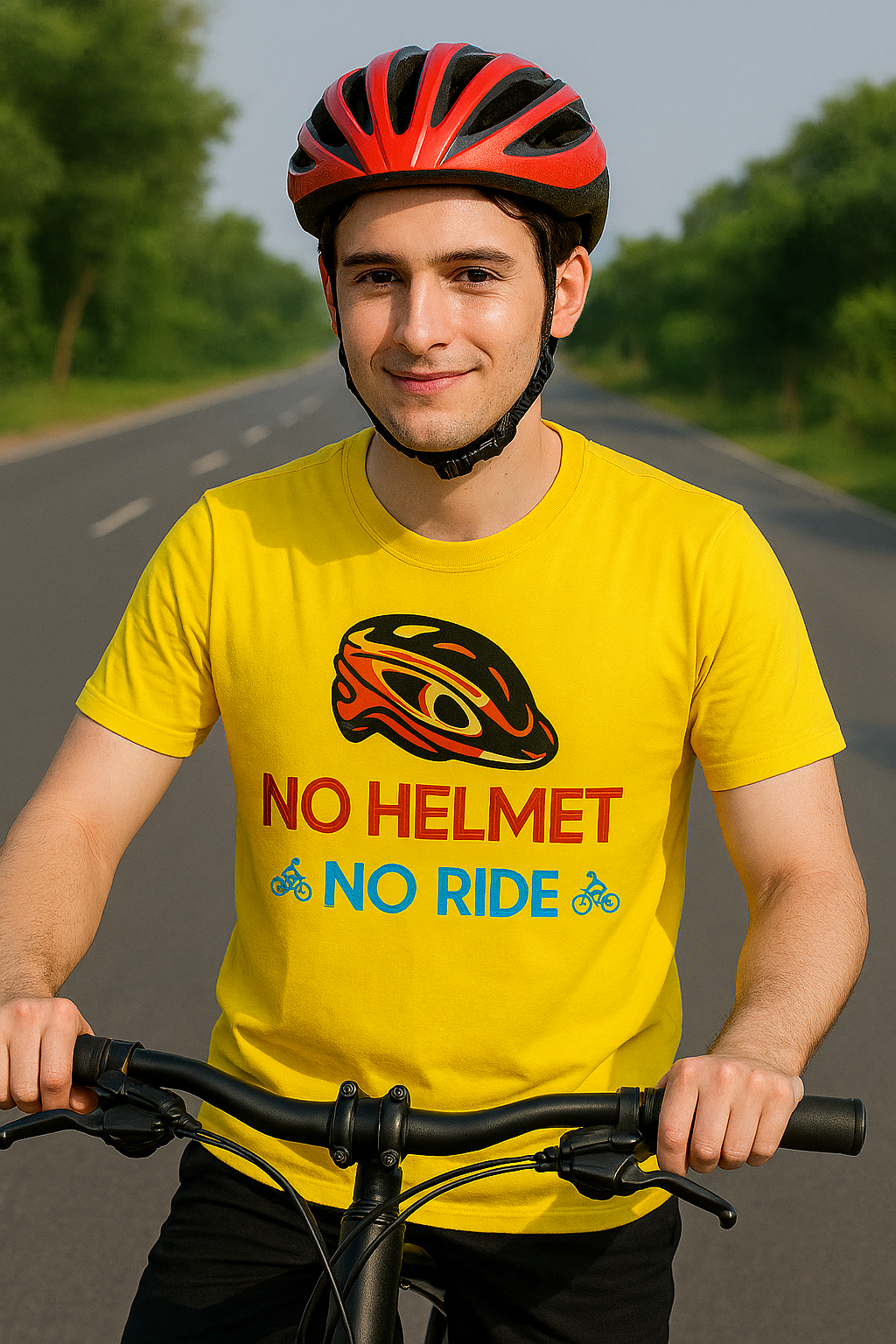 Round Neck - Yellow - Y1001