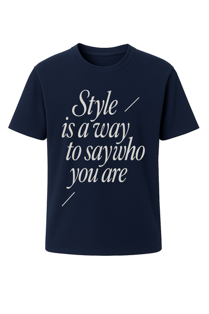 Round Neck - Navy Blue