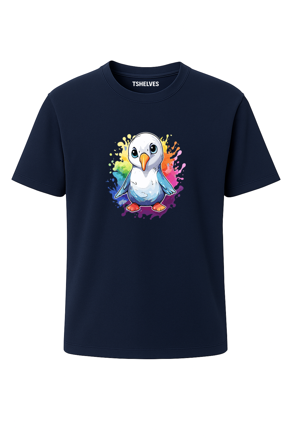 Round Neck - Navy for Women